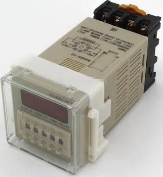 

DH48S-2Z H5CN 0.01s-99H99M Digital Timer Relay On Delay 8 Pins SPDT 2 Groups Contacts Delay DC12V DC24V AC110V AC220V