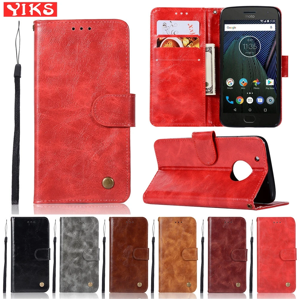 

For Motorola Moto G5 Plus Case Leather Wallet Cover for Motorola G5 Plus XT1670 XT1675 5.2 Standa Magnetic Phone Cases fundas