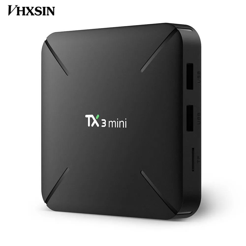 VHXSIN 2 шт./лот TX3 mini L TV BOX Android 7 1 OS Quad core 1G 8G 2G 16G Amlogic S905W|ТВ-приставки и медиаплееры| |