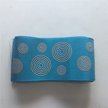 

BlackWin Newest Aso oke African Aso oke headtie gele Wrapper Ipele 1 pc/set Many Colors Available for women wholesale price -L5