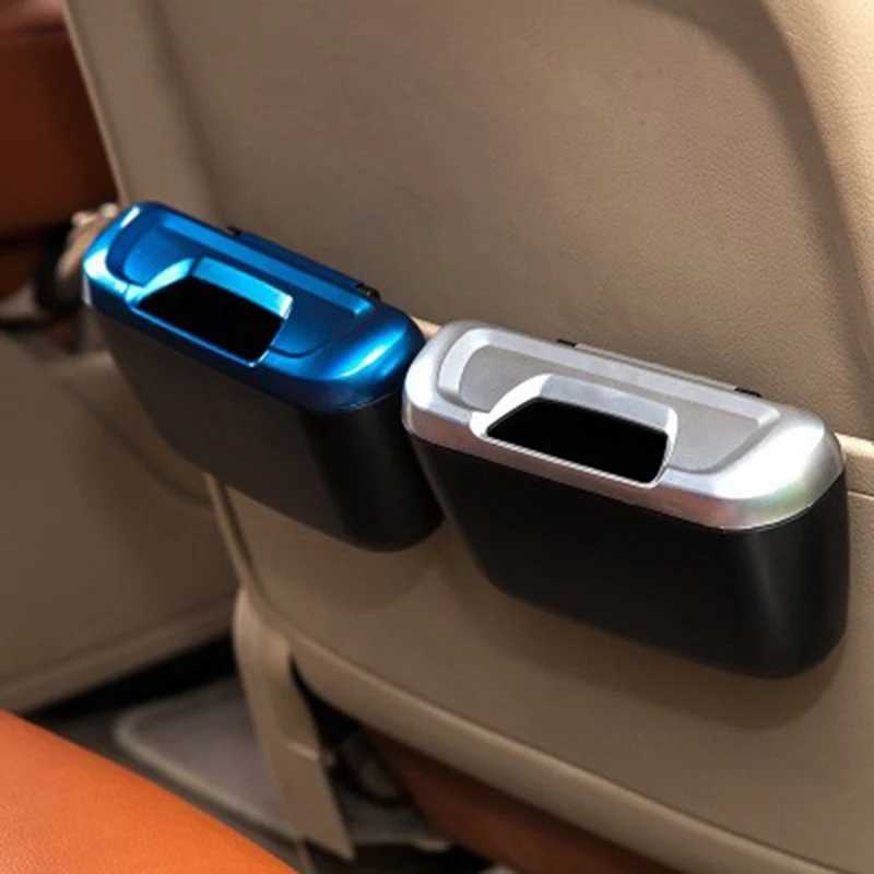 

Multifunction Car Trash Dustbin Can Garbage Bucket Storage Hanging Stowing Tidying Car Door Side Bins