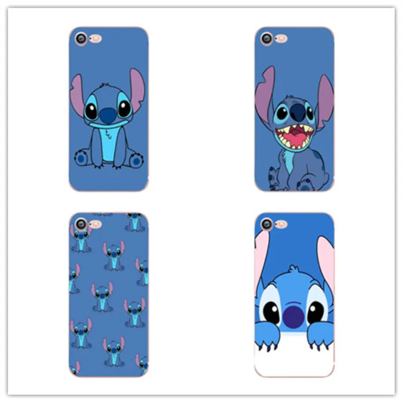 For iphone 7 6 S Case for Girl Cute Cartoon Stitch Cover X XS 8 PLUS 5 5s se Funda Coque Shell |