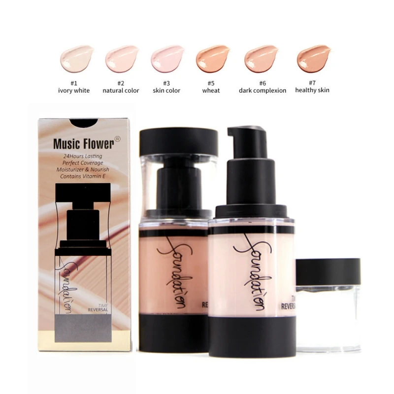 24 Hours Long Lasting Liquid Foundation Full Cover ...