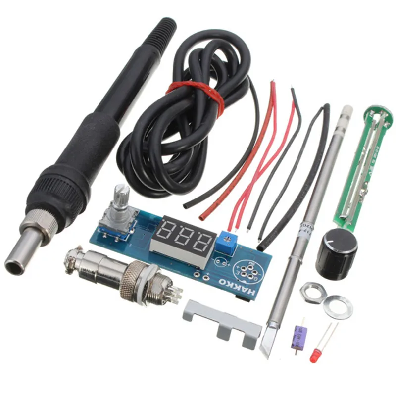 

Electronic Soldering Iron Station Temperature Controller Kits for HAKKO T12 Handle Soldering Station Soldeerbout Electric Welder