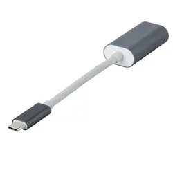 Тип usb C to VGA Adapter 1080P @ 60 Гц кабель алюминиевый сплав USB 3,1 Video Converter адаптер для ноутбуков Pro 2016 Xiaomi huawei