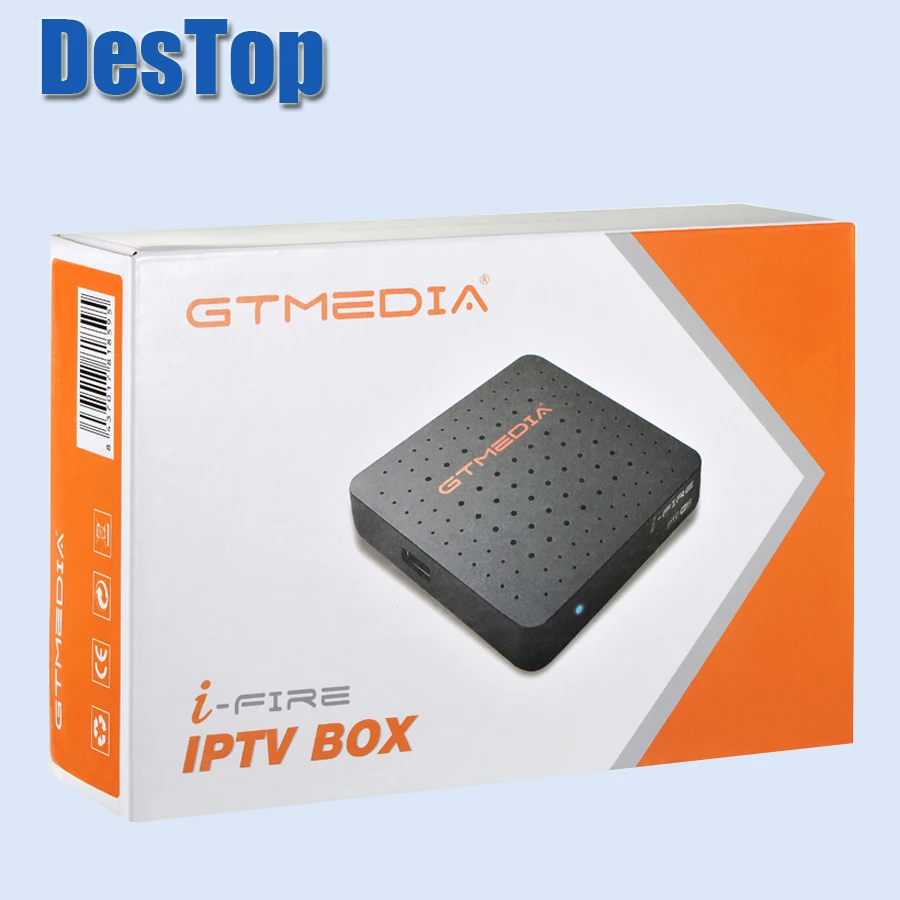 10 шт. ТВ приставка GTMedia Ifire цифровой декодер FULL HD 1080P (H.265) встроенный модуль Wi Fi