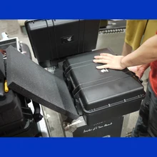 Высококачественный чехол для инструмента, ящик для инструментов, водонепроницаемый чехол для инструмента защитный футляр для оборудования, чехол для камеры, чехол для костюма с предварительно вырезанной поролоновой подкладкой