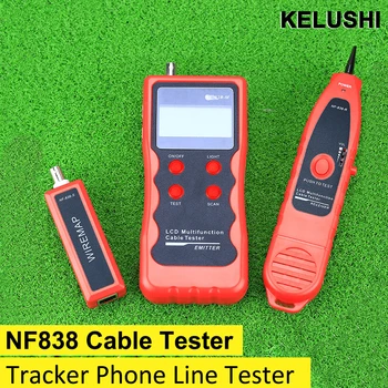 

Free Shipping Best Quality NF-838 LAN Cable Length Tester Tracker Phone LAN BNC Network Finder USB RJ11 RJ45 Wire Tracer