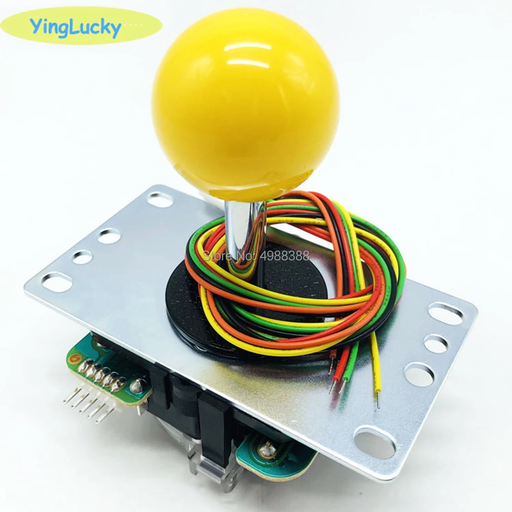 SANWA Джойстик DIY de cero retraso Arcade Kit USB codificador PC аркадный джойстик Sanwa JLF TP 8YT para