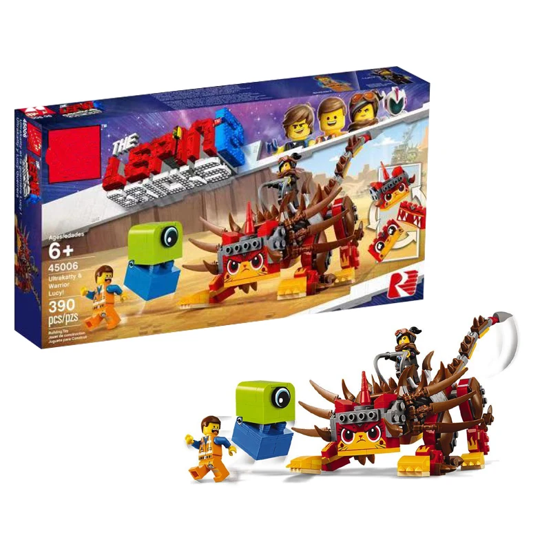 

New Legoing Movie 2 Lucy Party Bus Buggy Compatible Legoing 70831 Building Blocks Bricks Educational Toys DIY Gifts