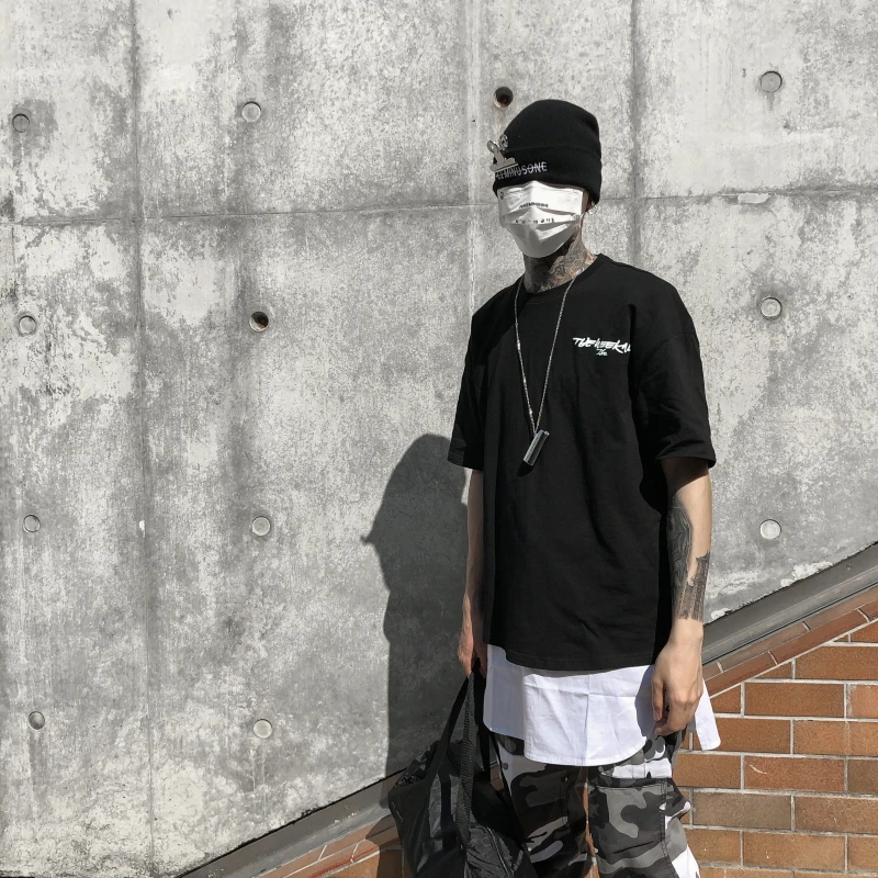 DARK ICON Back Squares Printing Crew Neck Hipster T-shirt Men 2018Summer New Fashion Streetwear Hip Hip Tshirt Men's Tee Shirts DARK ICON Back Squares Printing Crew Neck Hipster T-shirt Men 2018Summer New Fashion Streetwear Hip Hip Tshirt Men's Tee Shirts
