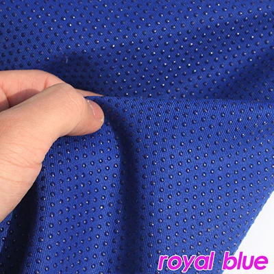 Meetee 50/100 см x 150 см ширина противоскользящая ткань нескользящая резиновая подушка DIY ковровое сиденье аксессуары противоскользящая капля ткань шитье - Цвет: Royal Blue