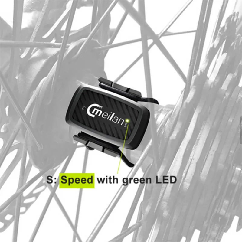 Sale Bicycle accessories Bike Cadence Speedometer sensor Cycling Bluetooth 4.0 ANT indoor Spinning cadence training Meilan C1 1