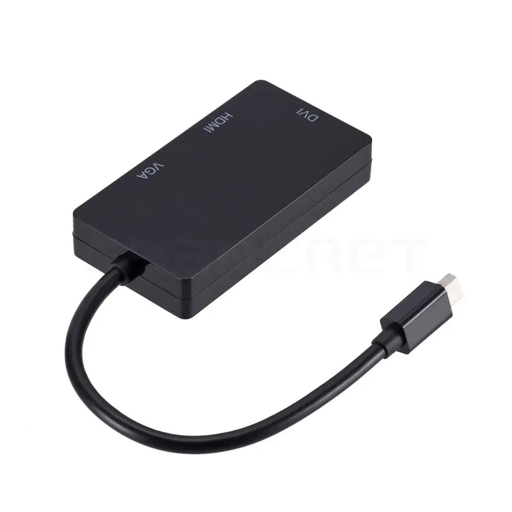 MINI DP TO DVI VGA HDMI 3 in 1-H
