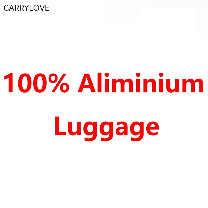 

100% Aluminum-magnesium alloy 20/24/26/28/30 inch rolling luggage business travel suitcase aluminum spinner trolley bag on wheel