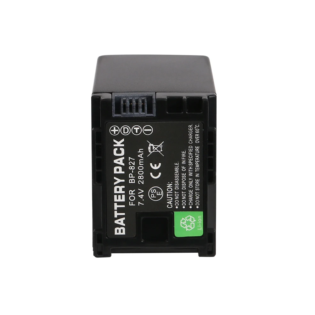 2PCS/Lot Original BP-827 BP 827 BP-819 BP-807 BP-809 808 Battery For CANON HG31 XA10 HF20 HF10 HF100 HF100E HG20 HG21 | Электроника