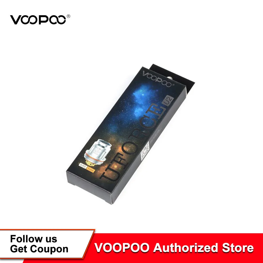 10 шт./лот VOOPOO UFORCE катушка U2 запасной ядерный распылитель Головка Катушки для Uforce