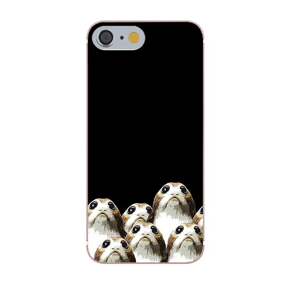 Мягкая Капа Star Wars The Last Jedi Porgs для HTC Desire 530 626 628 630 816 820 One A9 M7 M8 M9 M10 E9 Plus U11 Moto G G2