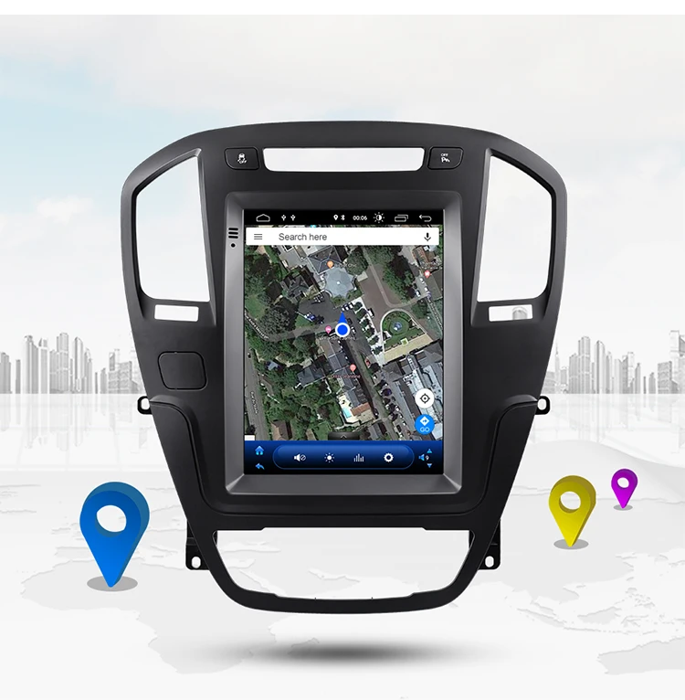 Excellent Car DVD Multimedia Player For Opel Insignia Android 2Din Car Auto Radio Vertical Screen Tape Recorder Navigation Stereo GPS 9