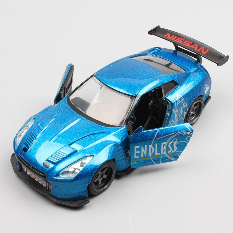 Тюнеры Jada JDM для автомобилей NISSAN GTR 1:32 R35 Бен сопра литье под давлением