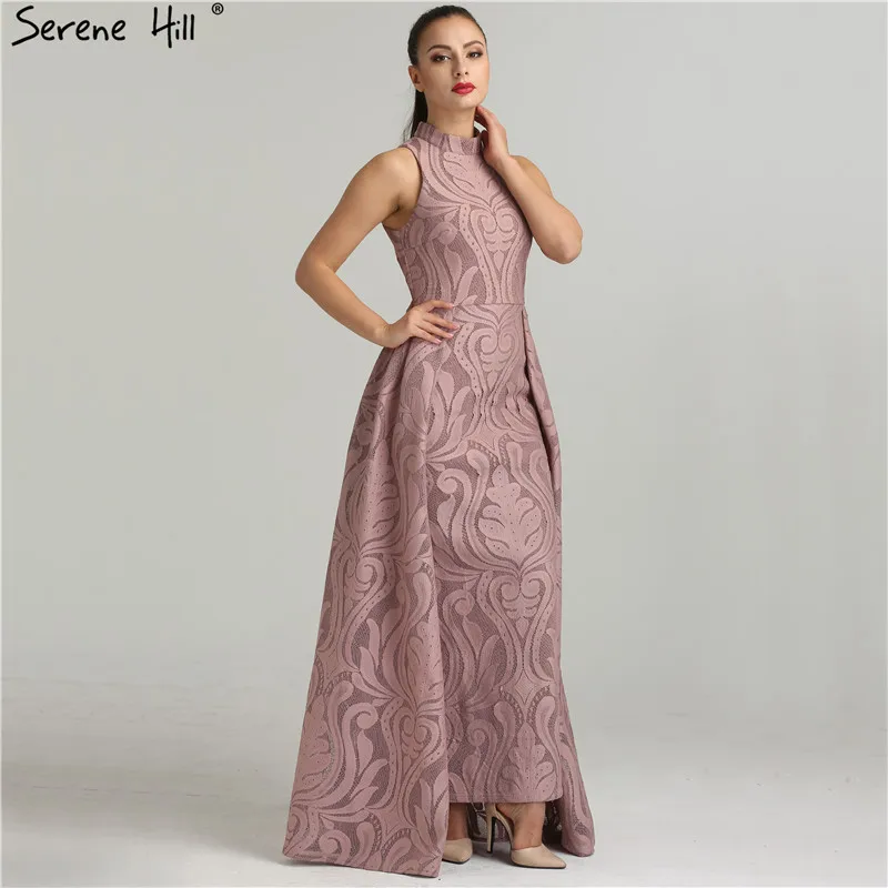 Женское вечернее платье Русалка с высоким воротником без рукавов|formal evening dress|evening