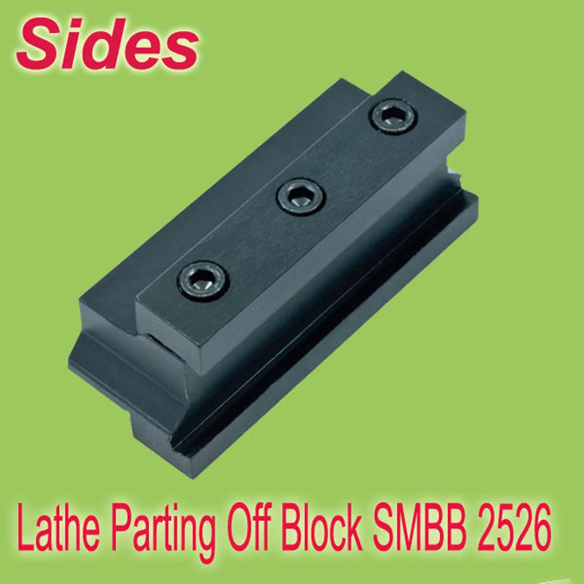 

Free Shiping SMBB 2526 Part Off Block Indexable Parting Off Tool Stand Holder 25mm High Blade 26mm Tool Post For Lathe