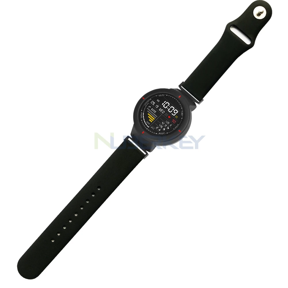 Силиконовый ремешок для Xiaomi Huami Amazfit Verge, ремешок для часов, мягкий силиконовый ремешок для часов, сменный ремешок, браслет, ремни, спортивный ремень