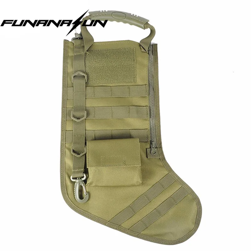 Tactical Molle Christmas Stocking Bag Dump Drop Pouch Utility Storage Bag Military Combat Hunting Magazine Pouches