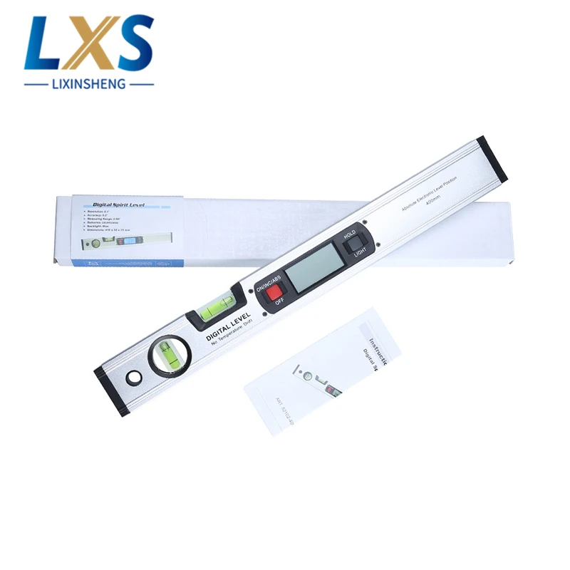  400mm Digital Spirit Level 360 Degree Range Angle Finder Spirit Level
