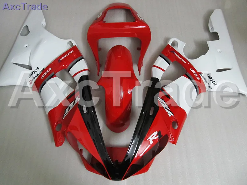 

Moto Motorcycle Fairing Kit For Yamaha YZF1000 YZF 1000 R1 YZF-R1 2000 2001 00 01 ABS Plastic Fairings fairing-kit Red White