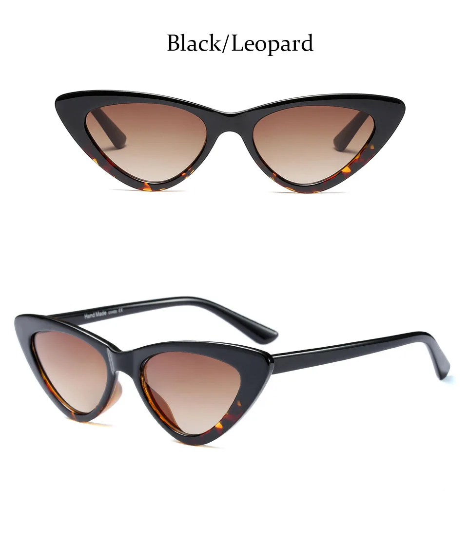Кошачий глаз солнцезащитные очки Женские винтажные леопардовые брендовые дизайнерские женские солнцезащитные очки ретро розовые очки с дизайном «кошачие глаза» очки