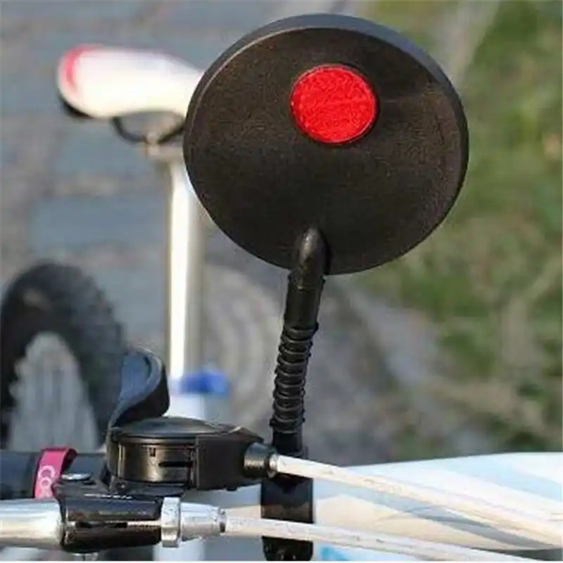 2 шт., хит продаж, горный велосипед MTB, зеркало заднего вида, отражающее, безопасное, плоский велосипедный руль, аксессуар для зеркала заднего вида