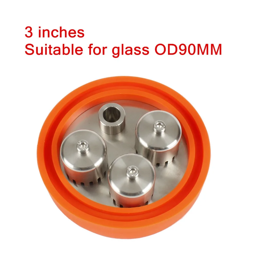 

Flange Silicone gasket for 3" distillation glass column SS304 bubble plate Copper bubble plate