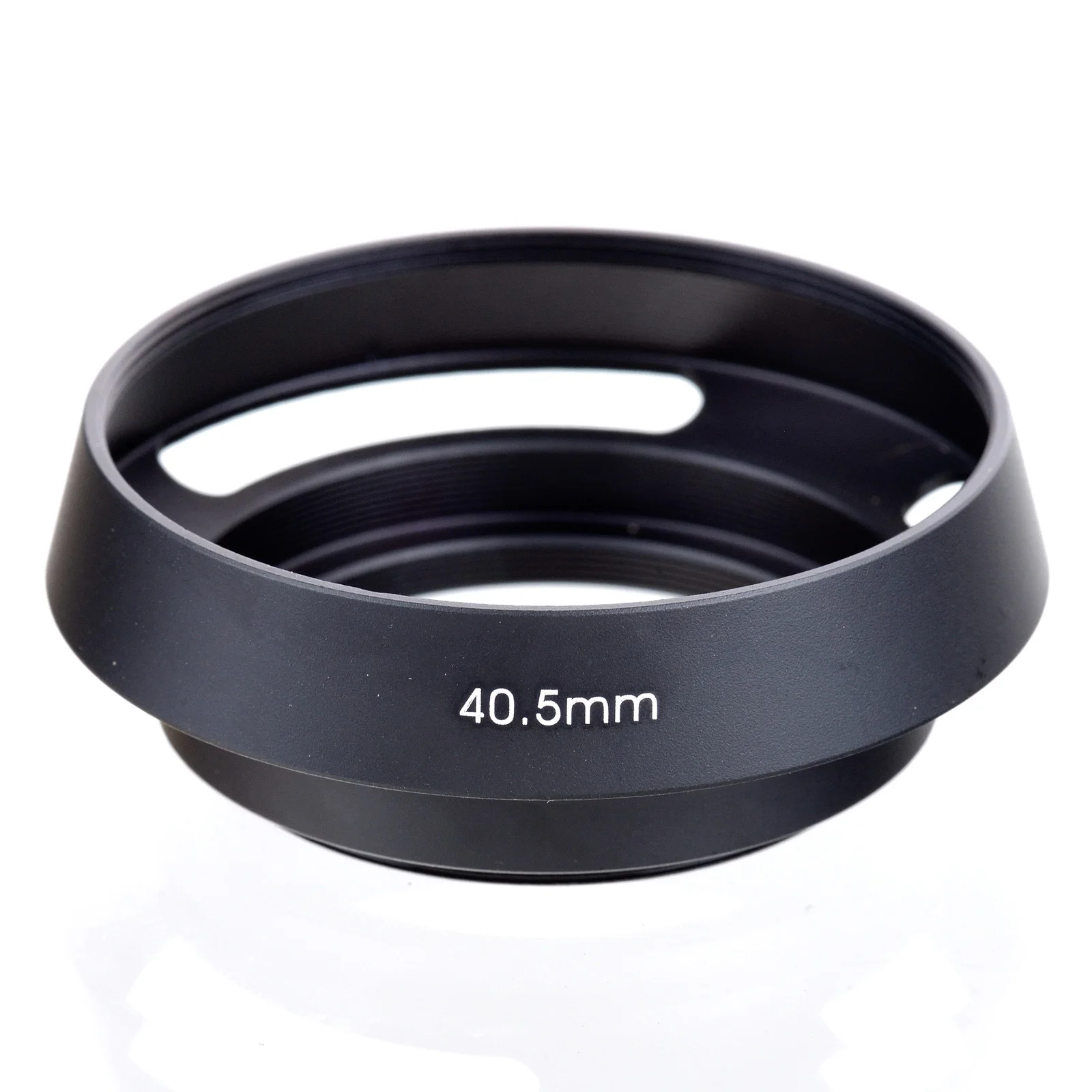 40.5mm 40.5 mm Black Metal Vented Camera Lens Hood For Leica M 40.5mm