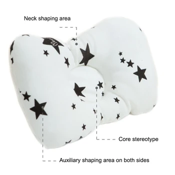 

Newborn Head Protection Anti-deviation Pillow Baby Pillow Cushion Baby Bedding Infant Nursing Pillow Toddler Sleep Positioner