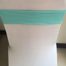 200 шт однослойные эластичные ленты из спандекса на стулья лента свадебный стул из лайкры Sash Band праздничные украшения для стульев 43 цвета DHL бесплатно