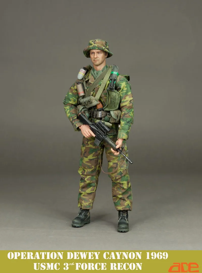 1/6 масштаб фигурка кукла операция Dewey Caynon 1969-USMC 3rd Force Recon Коллекционная 1" фигурка куклы пластмассовые игрушечные модели