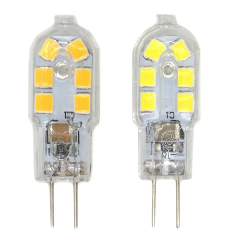 1,5 W G4 светодиодный двухконтактный светильник 12 SMD 2835 250 lm теплый белый холодный белый декоративный DC 12 V 10 шт. мини-светодиодная лампа замена галогеновым лампам