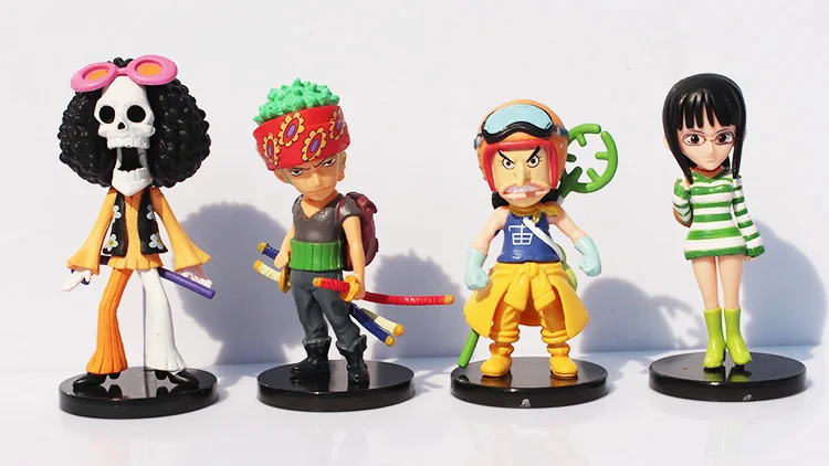 Фигурки героев аниме Luffy/Roronoa/Zoro/Sanji/Chopper 9 шт./компл.|anime one piece|chopper figureaction figure |