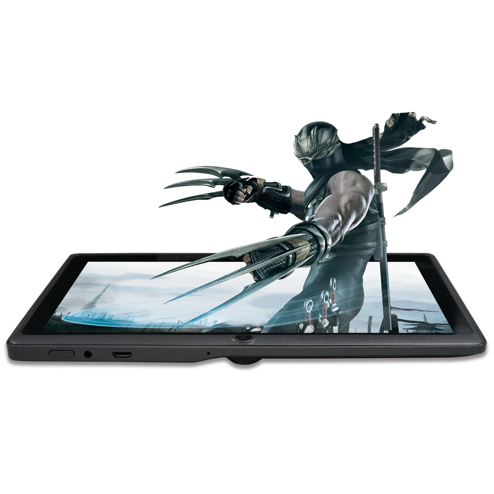 Yuntab 7 дюймов Q88 Allwinner A33 четырехъядерный 512 МБ/8 ГБ Android 4 4. Дети планшетный ПК HD экран