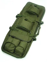 De Nylon de 100 cm/39.4 “Caza Mochila Táctica Militar Al Aire Libre Cuadrado Bolsa de Transporte Rifle Escopeta Pistola Funda de Protección Mochila