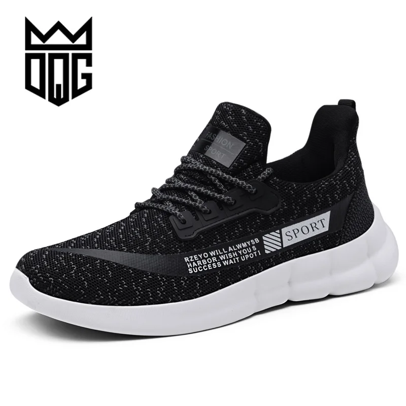 DQG Men Running Shoes Lightweight Outdoor Athletic Shoes Men Sneakers