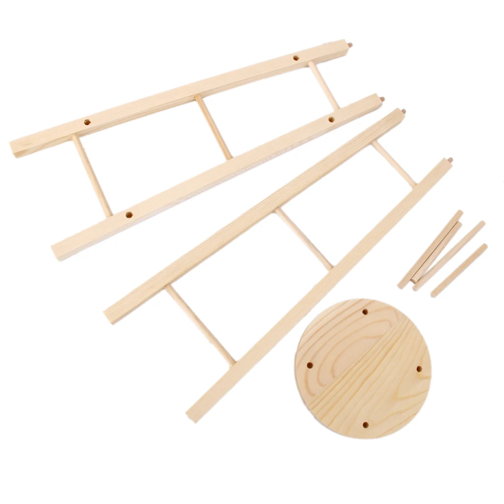 Natural Finish Tall Stool 1/3 BJD Dolls House Miniature Furniture Accessory