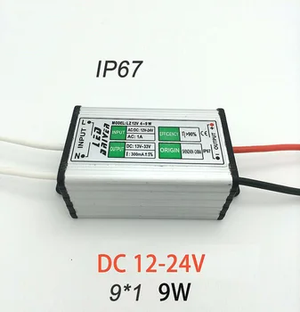 

9W Spot lamp LED boost constant current drive power DC12V 24V Low voltage projection light 9 Series connection 9*1W 10pcs