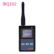 IBQ102 Handheld Digital Frequency Counter Meter Wide Range 10Hz-2.6GHz for Baofeng Yaesu Kenwood Radio Portable Frequency Meter