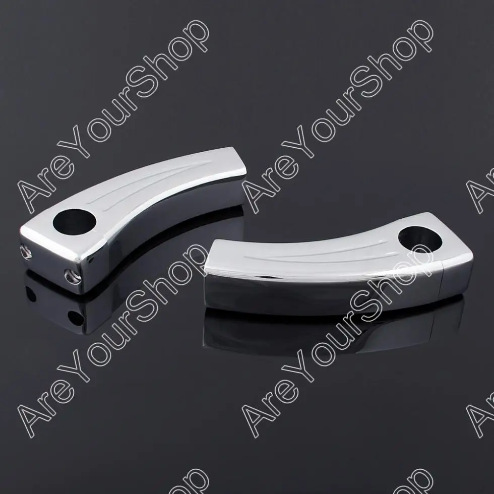 

Areyourshop 4.5" Motorcycle Handlebar Risers Billet Chrome For Honda VTX Shadow For Suzuki Intruder Boulevard For Kawasaki VN900