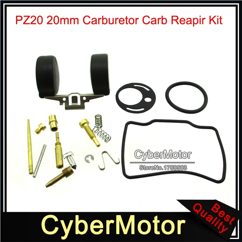 

PZ20 20mm Carburetor Repair Rebuild Kit For Honda XR 80 XR80 XR80R CARB 125cc 110cc 90cc 70cc 50cc Taotao ATV Quad Pit Dirt Bike
