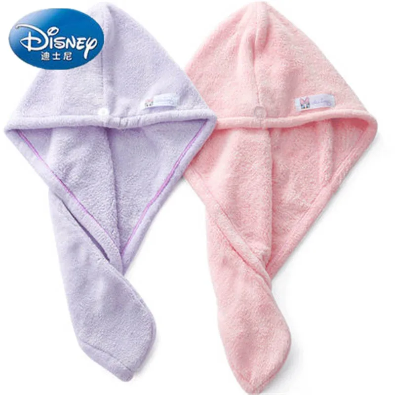 

Disney Minnie Womens Girls Lady's Magic Quick Dry Bath Hair Drying Towel Head Wrap Hat Makeup Cosmetics Cap Bathing Tool