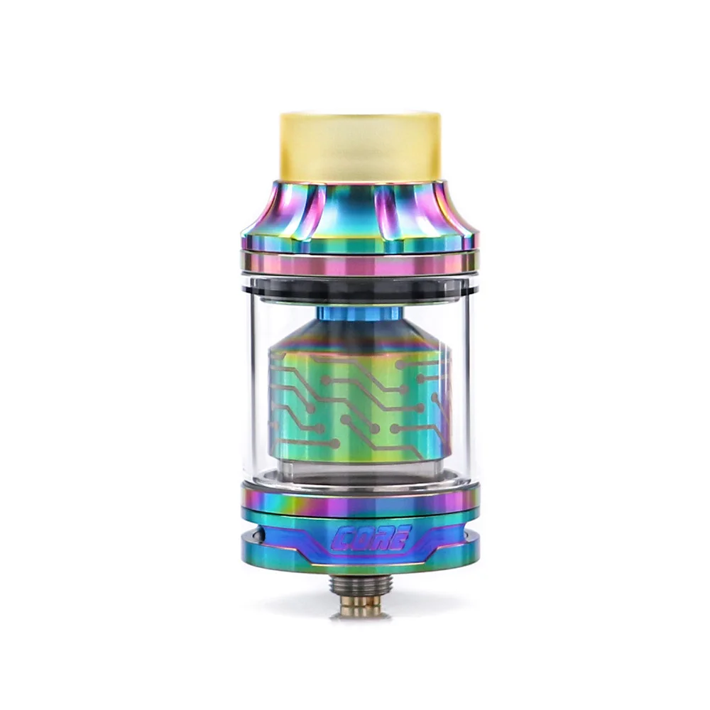Цена Новейшая оригинальная Vapefly Core DTL RTA Q система воздушного потока анти тепло одна катушка двойная катушка 4 мл емкость vs vapefly Wormhole