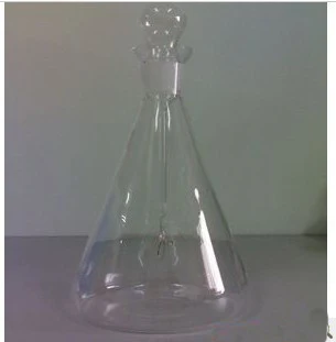 

Burnable oxygen quartz flask, Laboratory equipment
